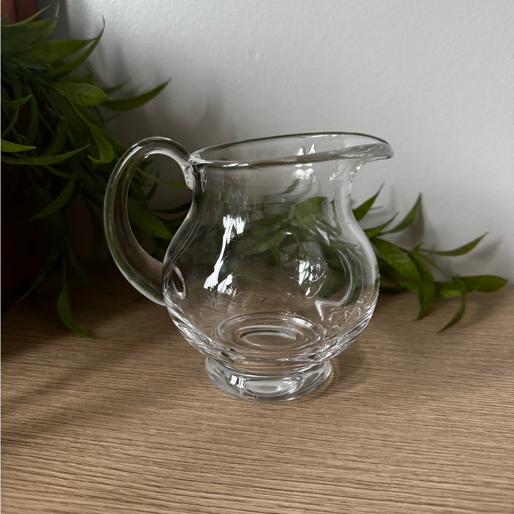 Elegant Ralph Lauren Clear Glass Creamer